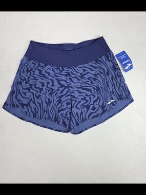 Brooks Running Women’s Chaser 5" Short 2.0 In Midnight Speedscape